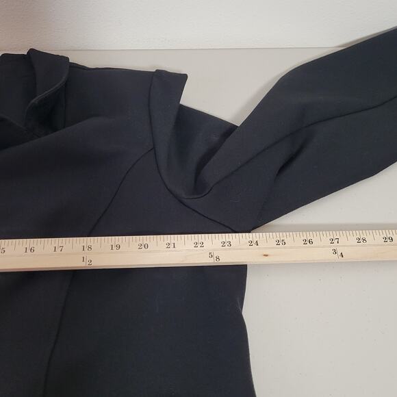 Torrid Women's Black Blazer Overcoat Size 3 Career Classic Contemporary Travel - Picture 8 of 10